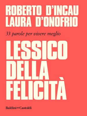 cover image of Lessico della felicità